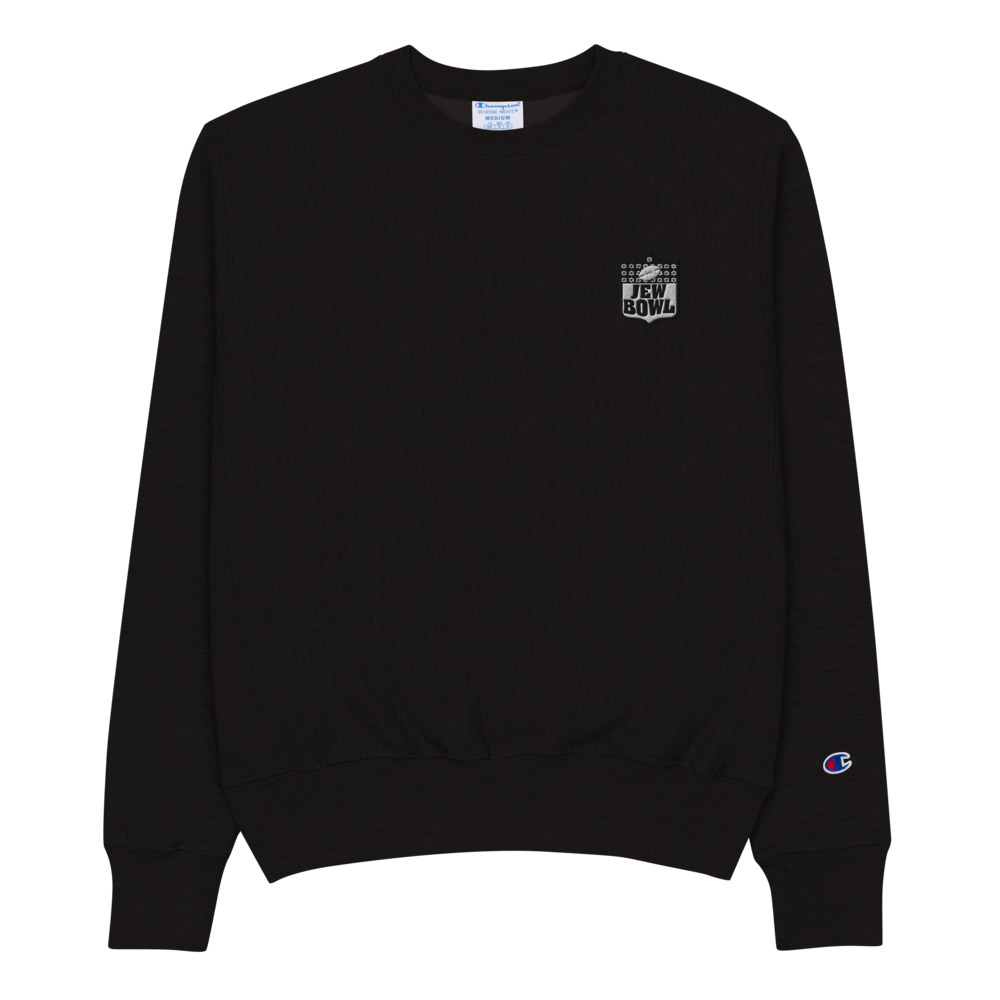 JB x Champion Black Logo Sweatshirt